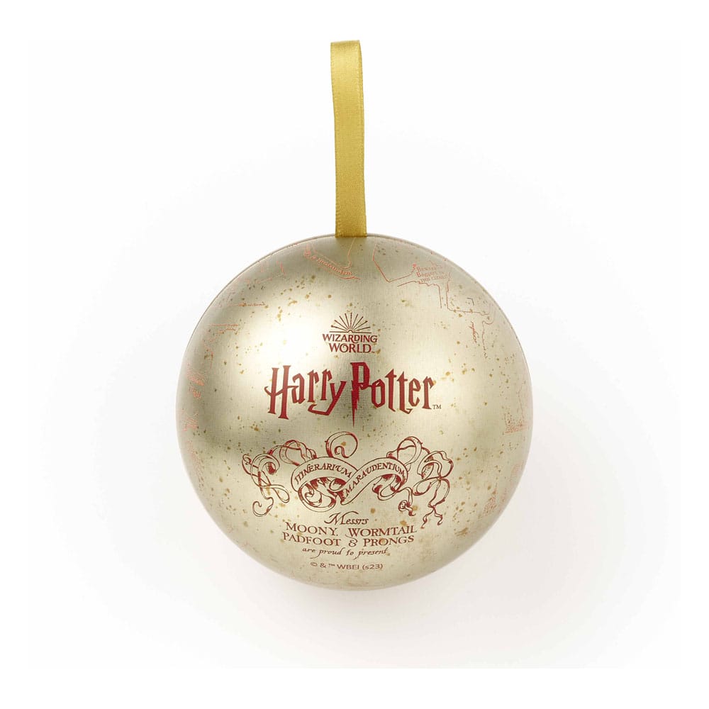 Harry Potter Christbaumschmuck mit Ansteck-Pin Marauders Map