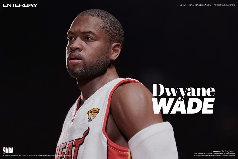 NBA Collection Real Masterpiece Actionfigur 1/6 Dwyane Wade 30 cm