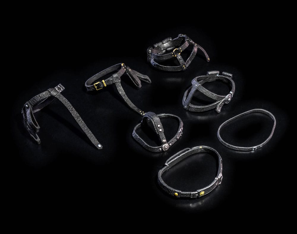 Mythic Legions: All Stars 6 Zubehör-Set für Actionfiguren Belts Pack (Black)