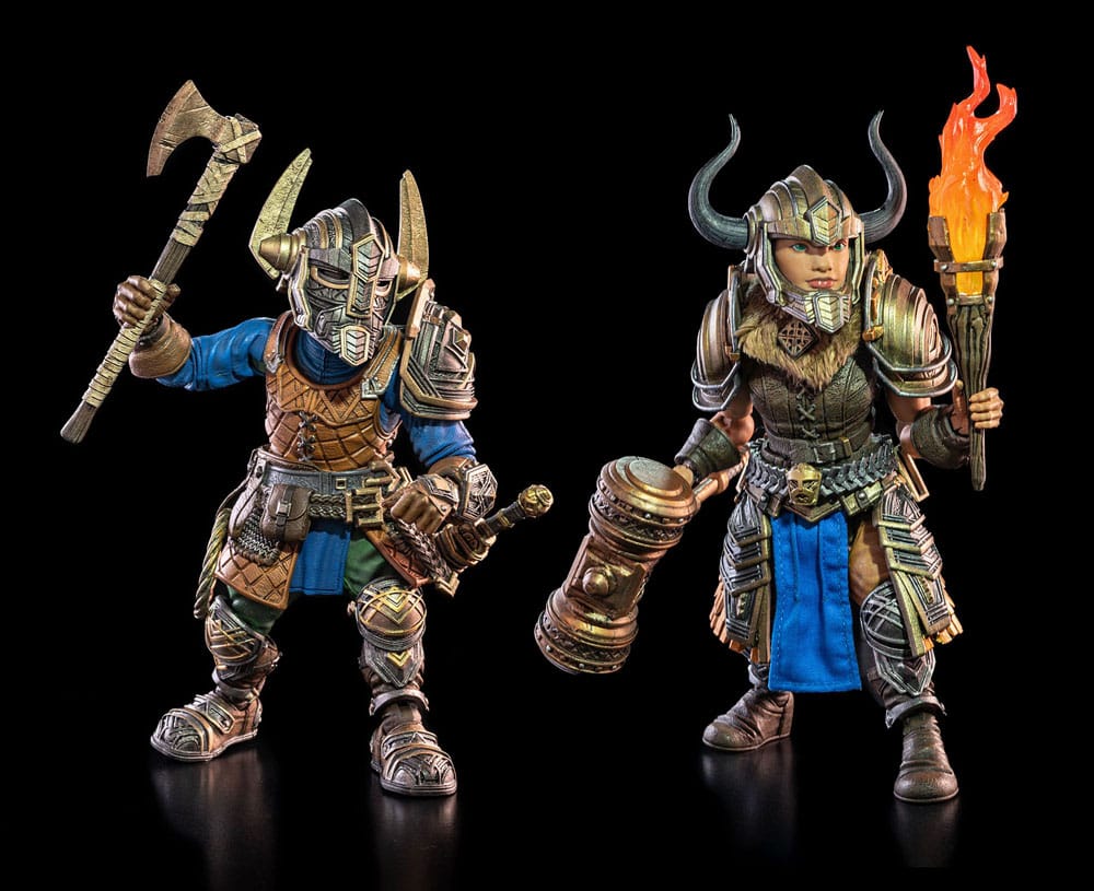 Mythic Legions: Rising Sons Actionfiguren 2er-Pack Exiles From Under the Mountain 15 cm