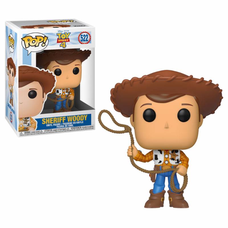 Toy Story 4 POP! Disney Vinyl Figur Woody 9 cm