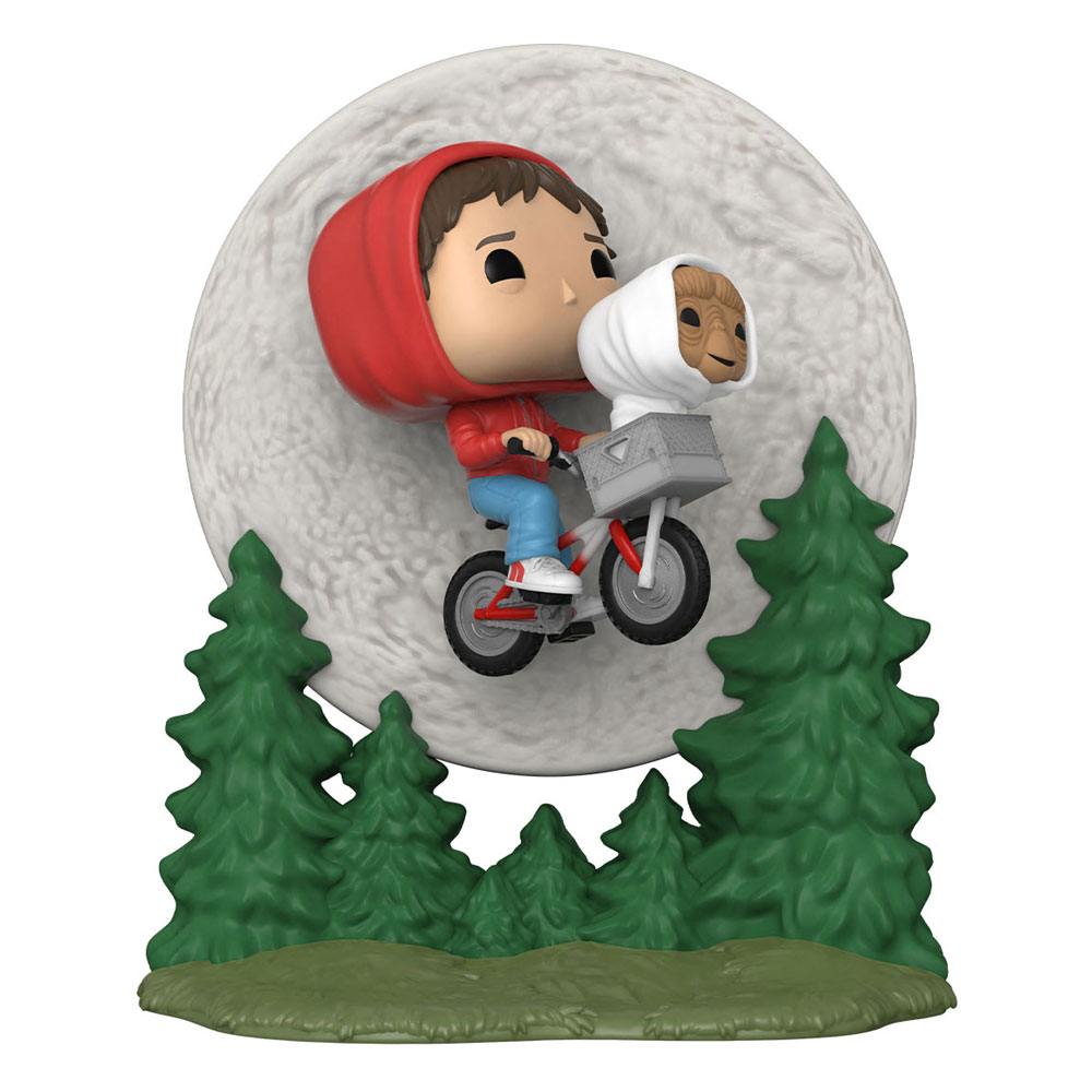 E.T. Der Außerirdische POP! Moment Vinyl Figur Elliot and ET Flying (GITD) 9 cm