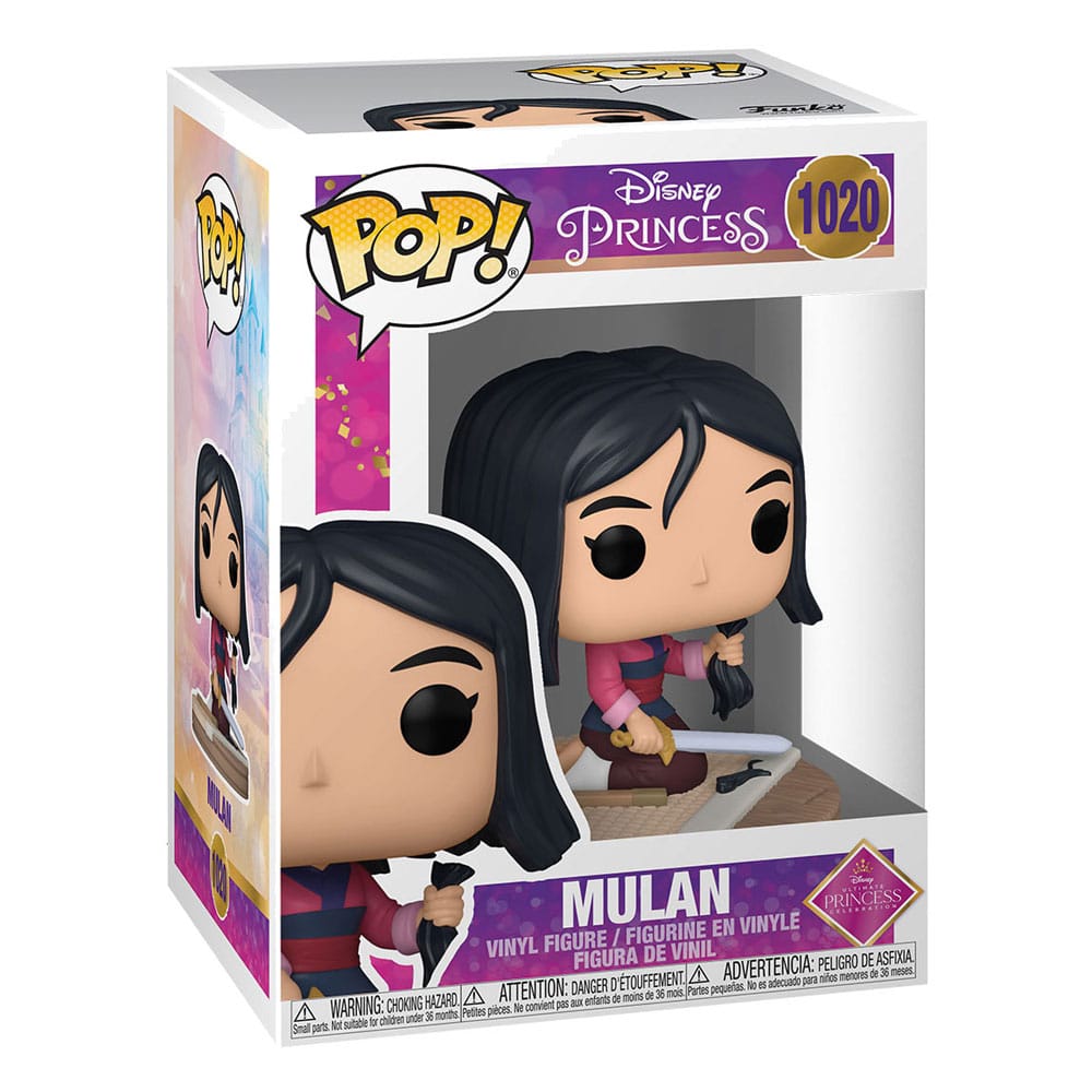 Disney: Ultimate Princess POP! Disney Vinyl Figur Mulan 9 cm