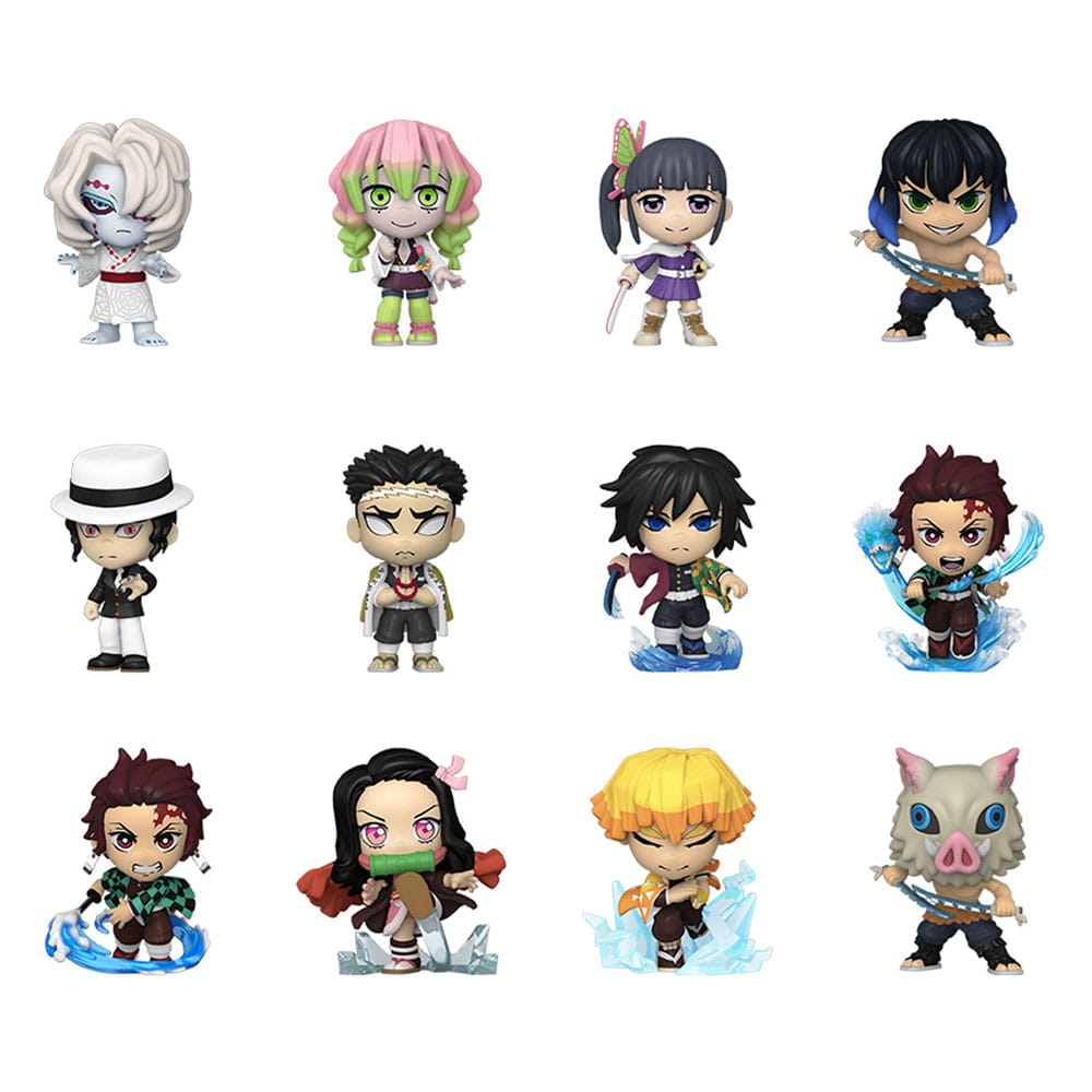 Demon Slayer Mystery Minis Vinyl Minifiguren 6 cm Display (12)