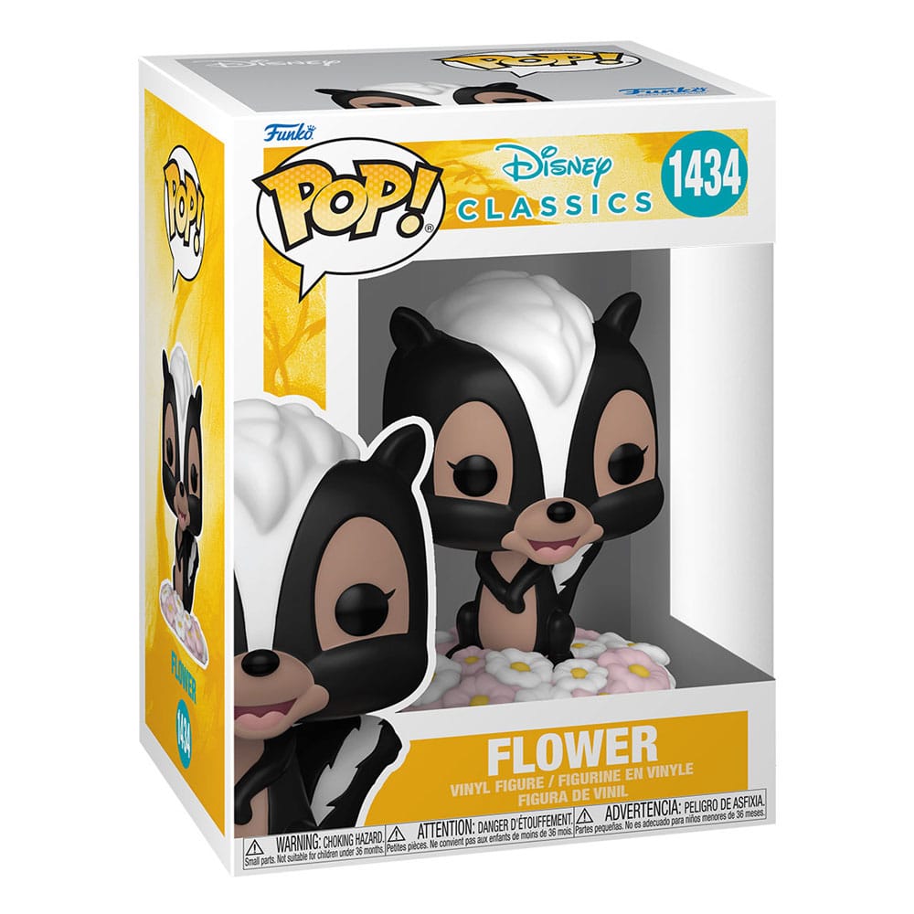 Bambi 80th Anniversary POP! Disney Vinyl Figur Flower 9 cm