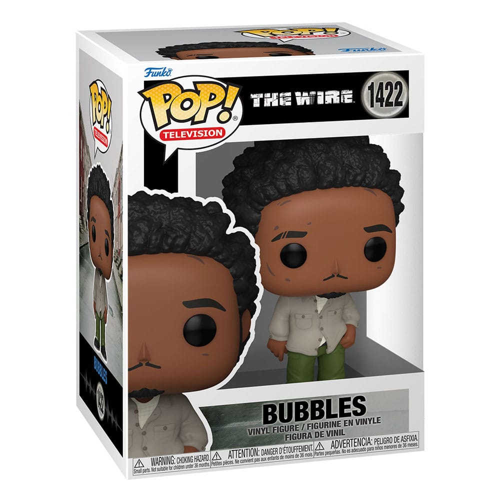 The Wire POP! TV Vinyl Figur Bubbles 9 cm