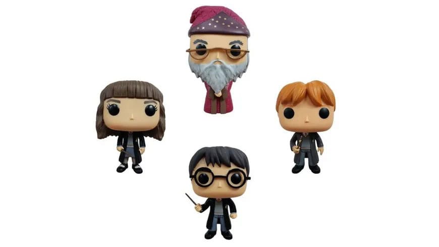 Harry Potter POP! Movies Vinyl Figuren 4er-Pack W1 9 cm