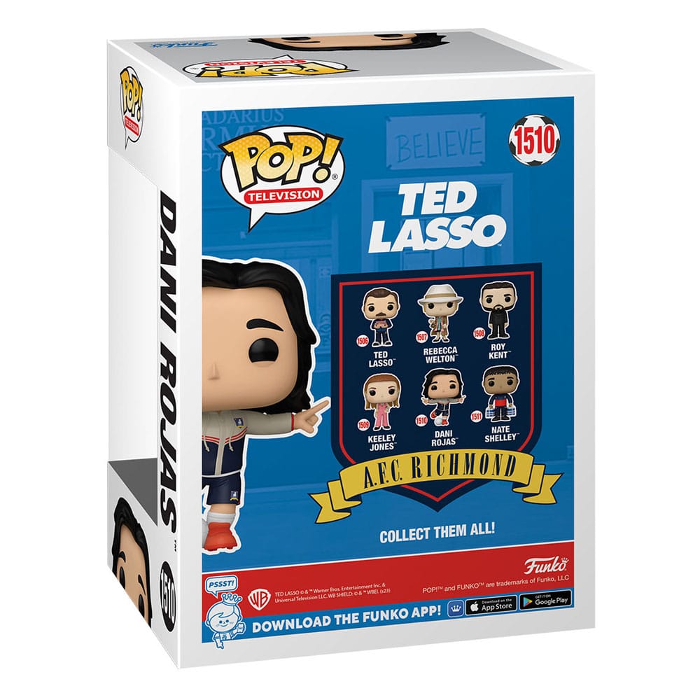 Ted Lasso POP! TV Vinyl Figur Dani Rojas 9 cm