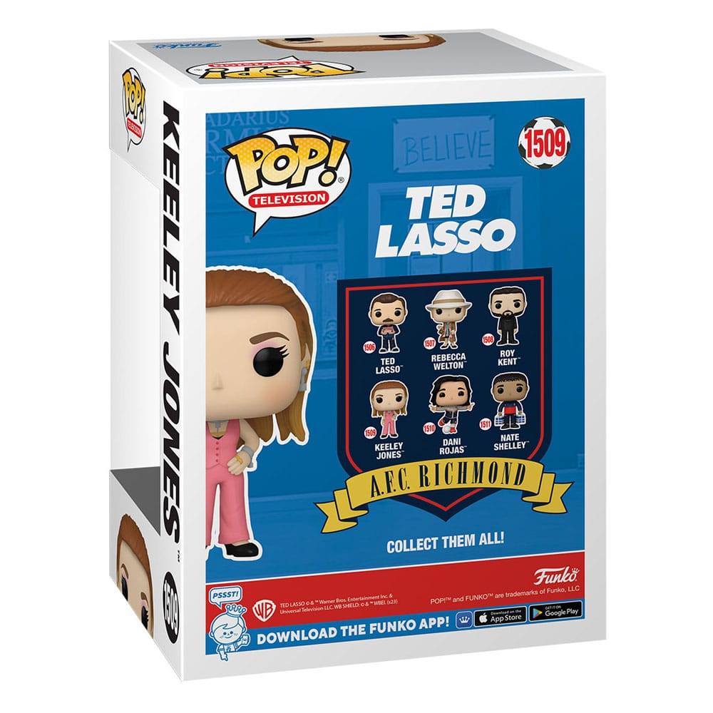 Ted Lasso POP! TV Vinyl Figur Keeley(PK) 9 cm