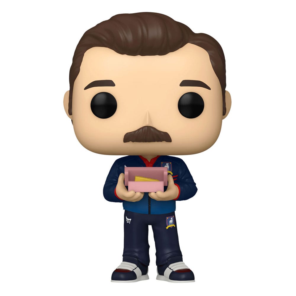 Ted Lasso POP! TV Vinyl Figur Ted w/biscuits 9 cm