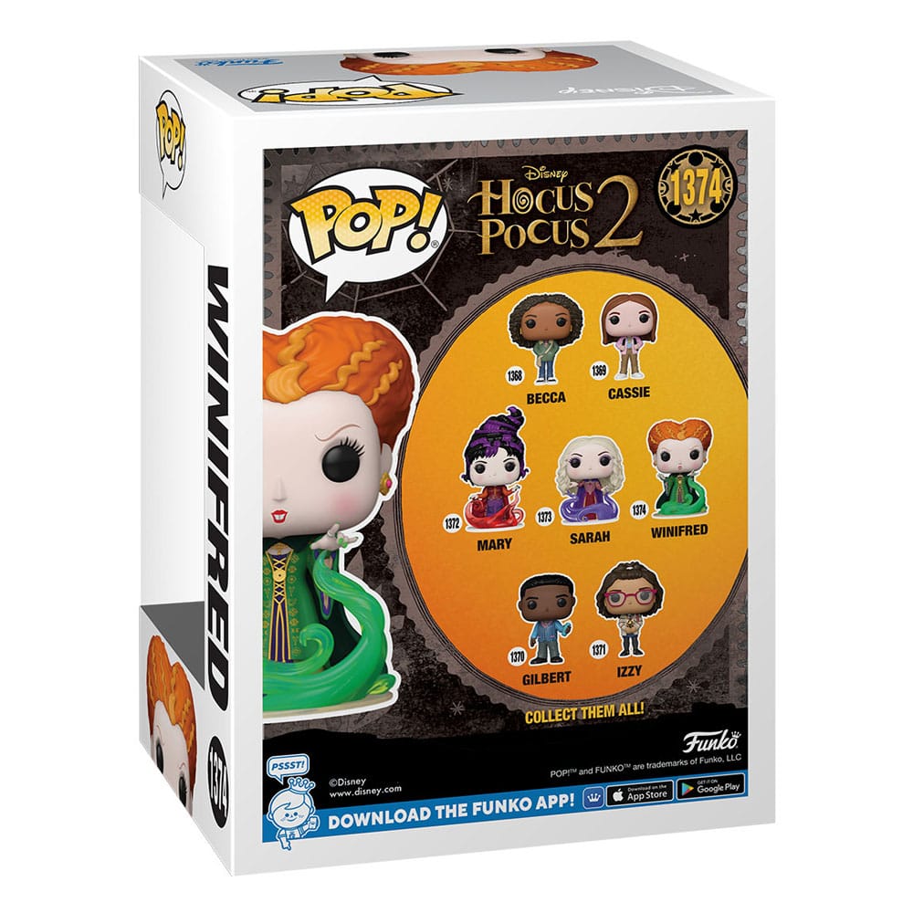 Hocus Pocus 2 POP! Disney Vinyl Figur Winifred (Smoke) 9 cm