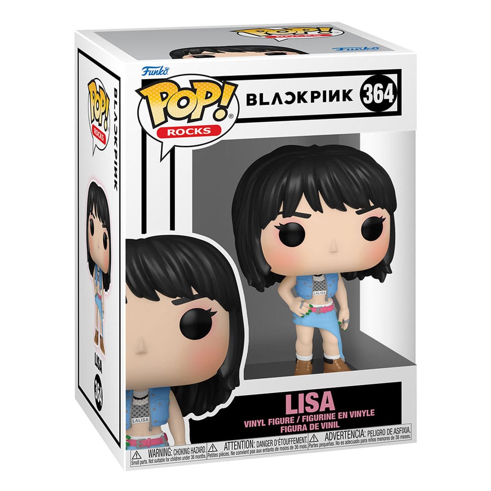Blackpink POP! Rocks Vinyl Figur Lisa 9 cm