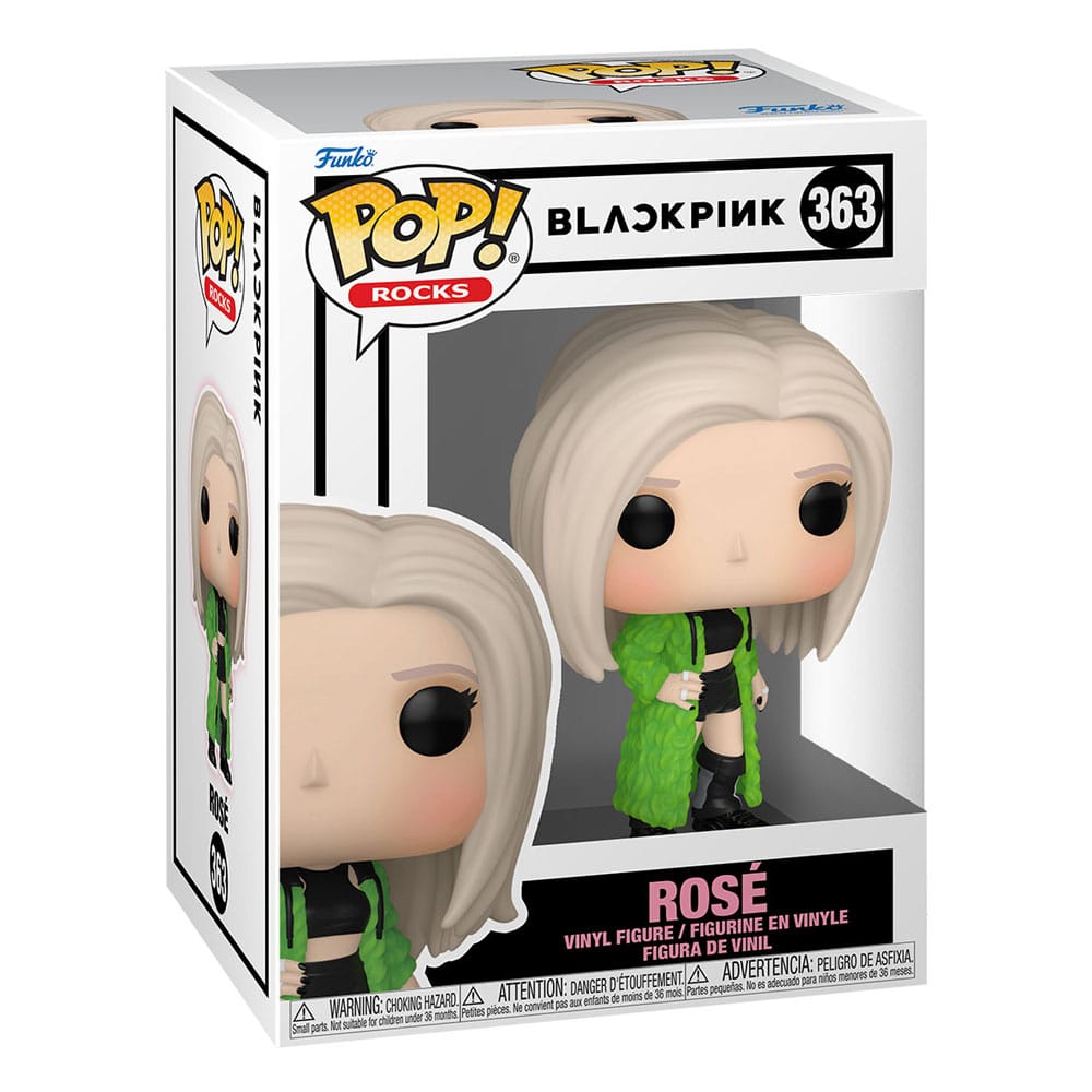 Blackpink POP! Rocks Vinyl Figur Rose 9 cm