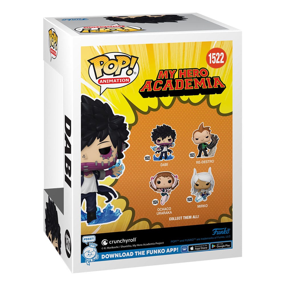 My Hero Academia POP! Animation Vinyl Figur Dabi(Flames) 9 cm