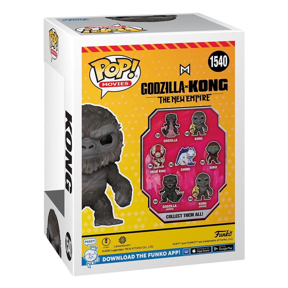 Godzilla vs. Kong 2 POP! Movies Vinyl Figur Kong 9 cm