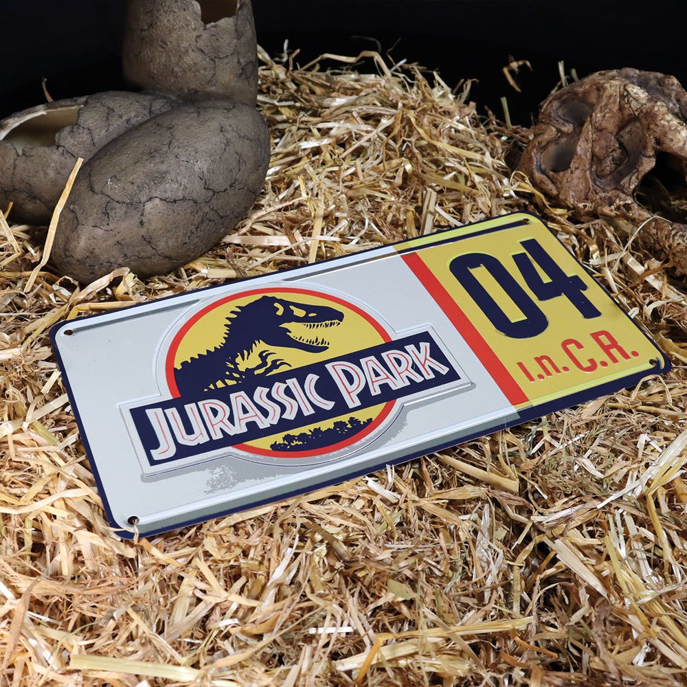Jurassic Park Replik 1/1 Dennis Nedry Nummernschild