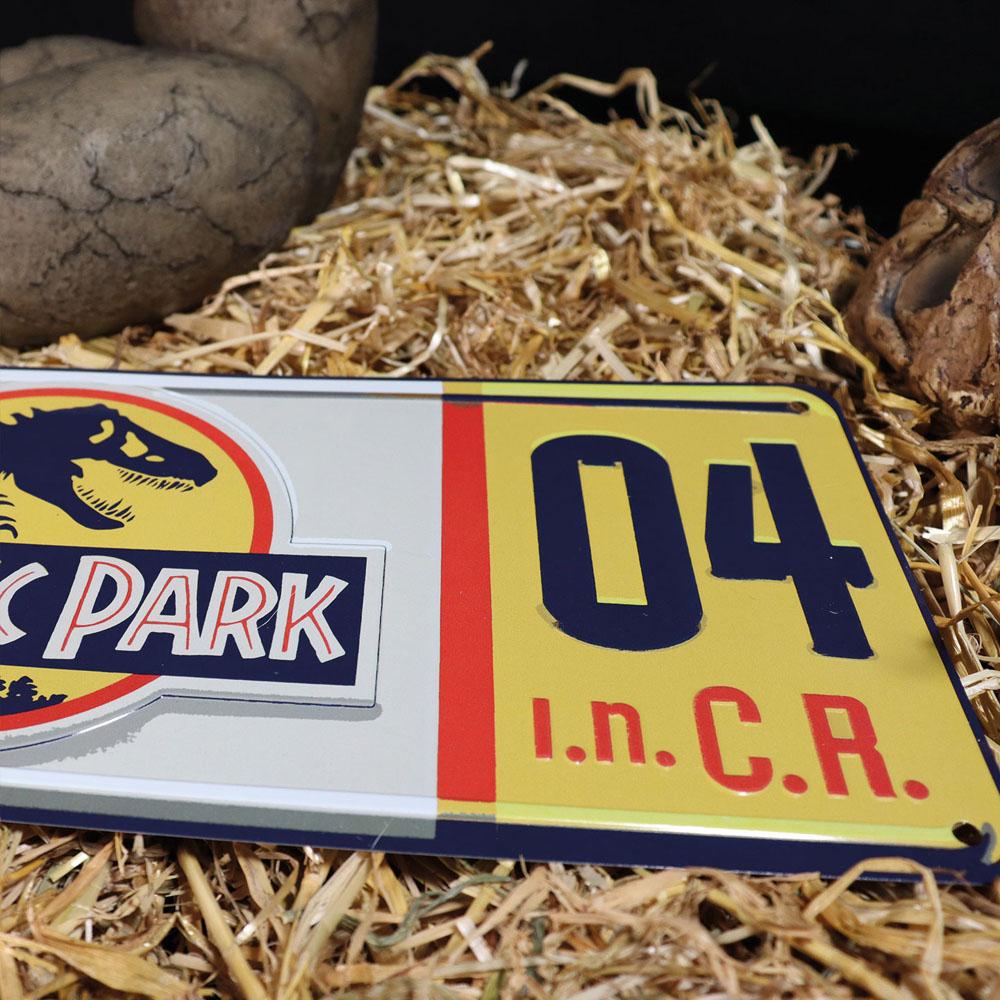 Jurassic Park Replik 1/1 Dennis Nedry Nummernschild