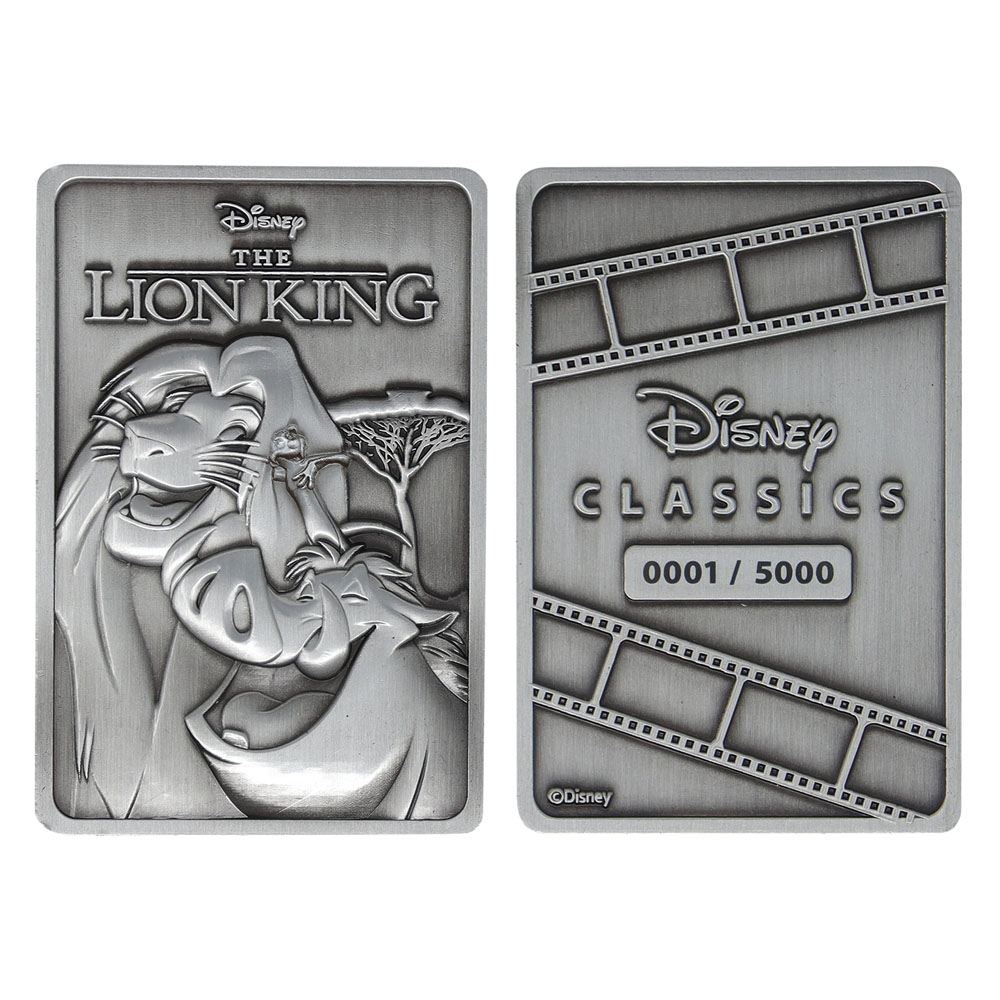 Der König der Löwen Metallbarren Limited Edition