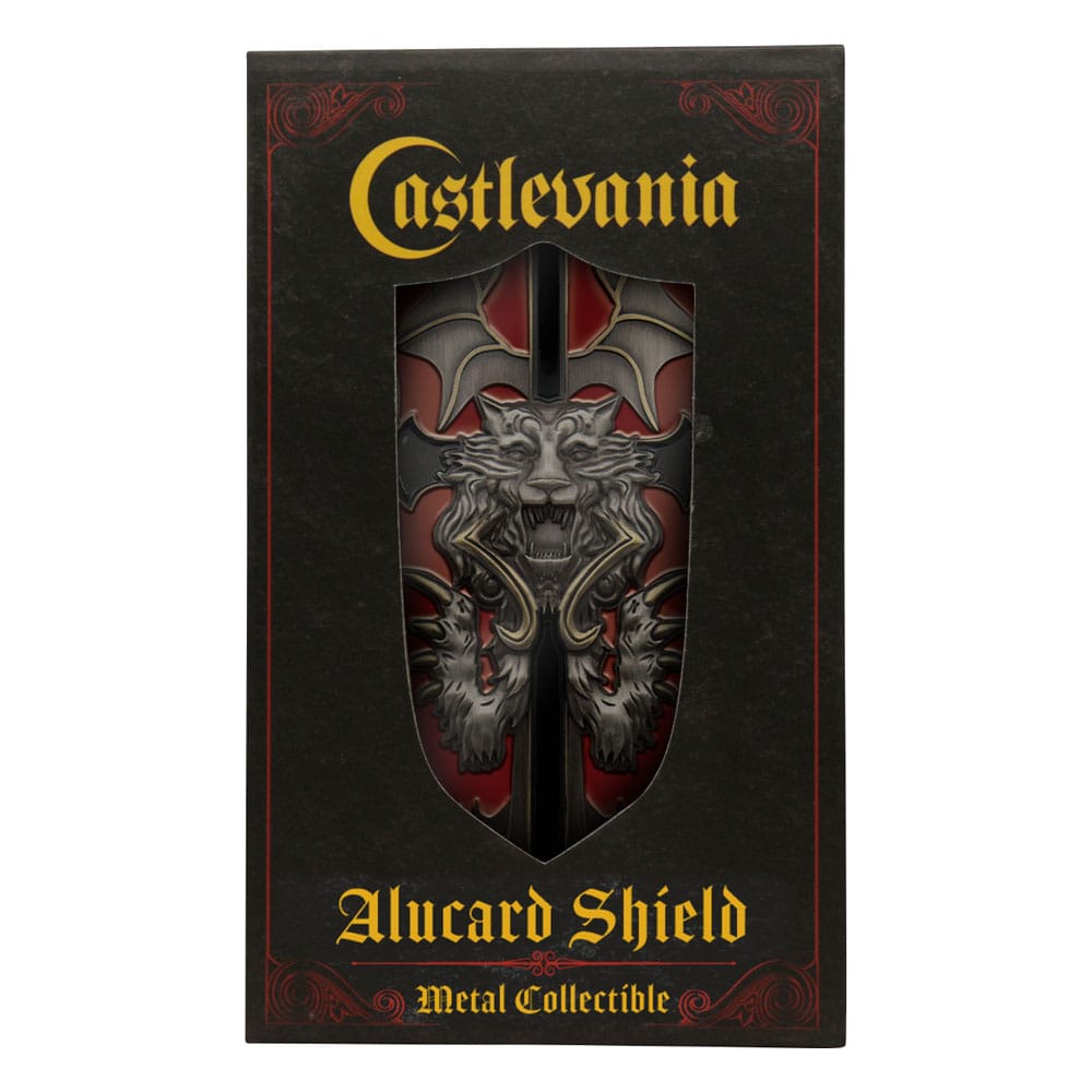 Castlevania Metallbarren Alucard Shield Limited Edition