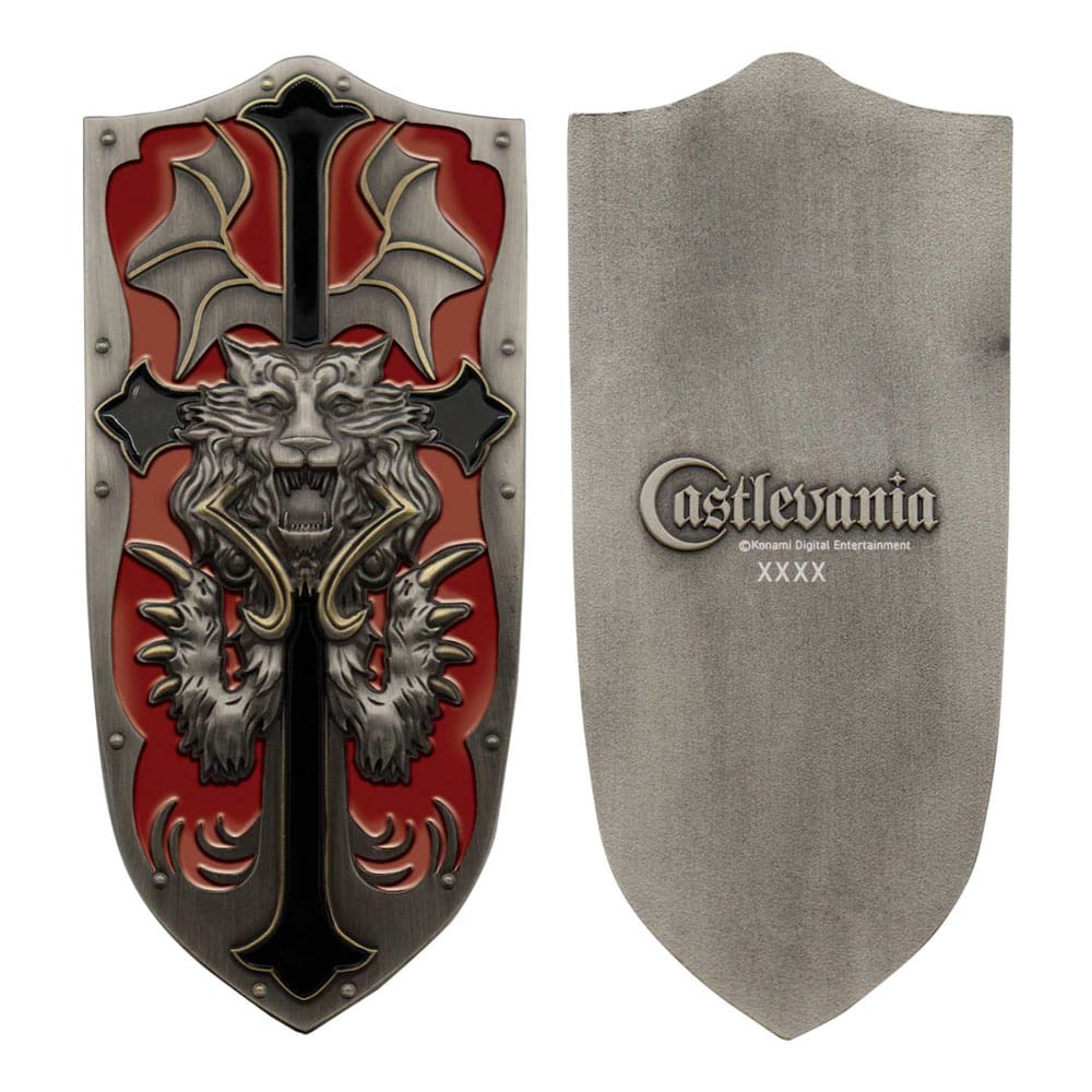Castlevania Metallbarren Alucard Shield Limited Edition