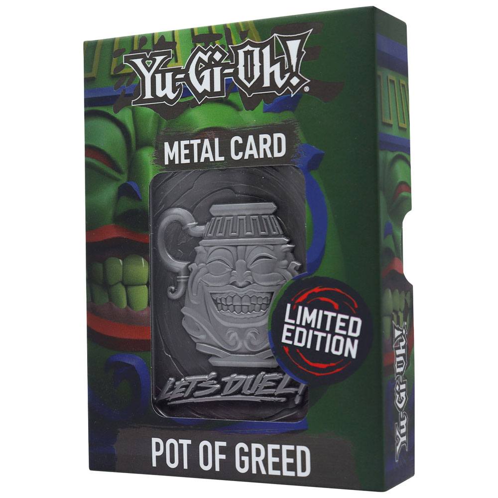 Yu-Gi-Oh! Replik Karte Pot of Greed Limited Edition