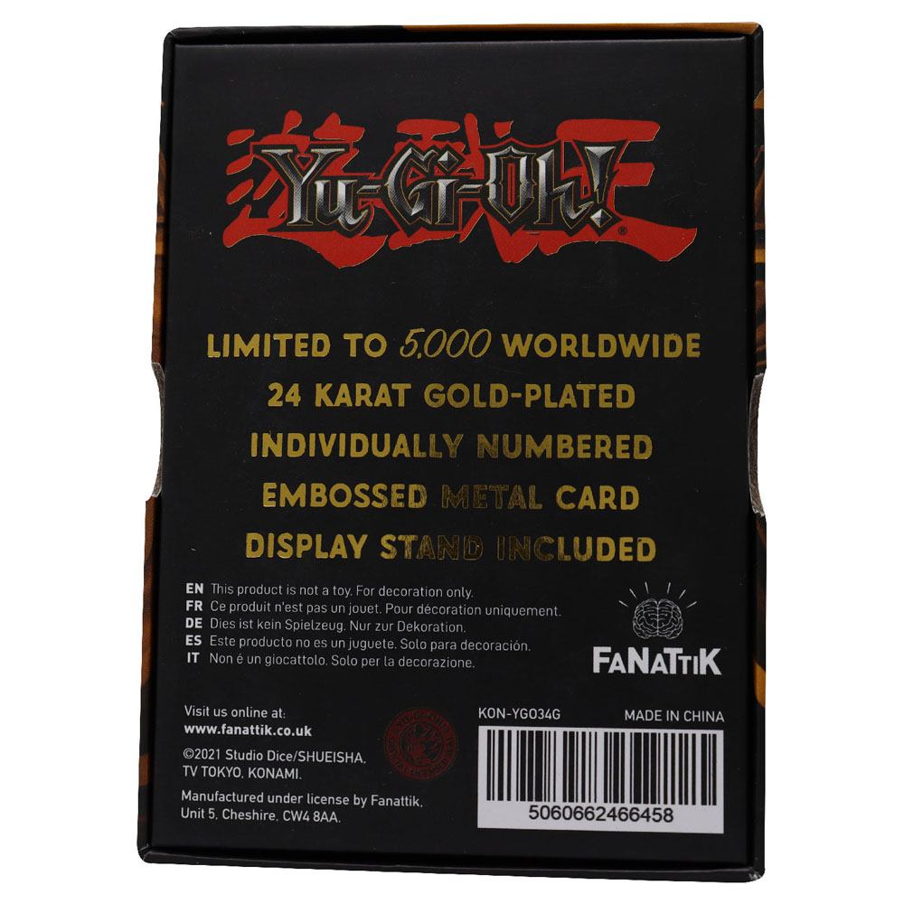 Yu-Gi-Oh! Replik Karte Pot of Greed (vergoldet)