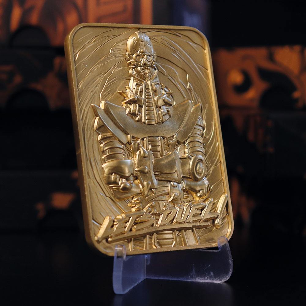 Yu-Gi-Oh! Metallbarren Jinzo Limited Edition (vergoldet)