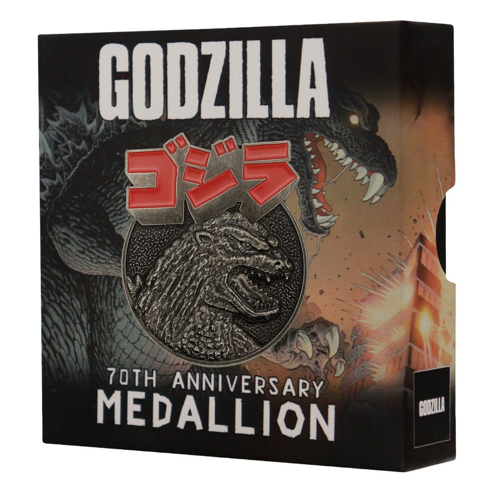 Godzilla Medaille 70th Anniversary Limited Edition