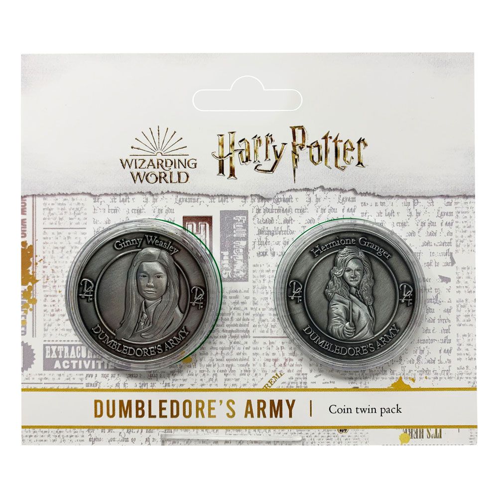 Harry Potter Sammelmünzen Doppelpack Dumbledore's Army: Hermine & Ginny Limited Edition