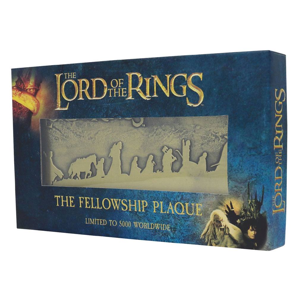 Der Herr der Ringe Metallschild The Fellowship Limited Edition