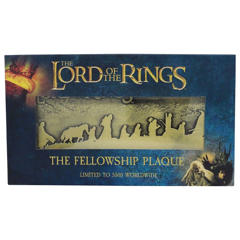 Der Herr der Ringe Metallschild The Fellowship Limited Edition