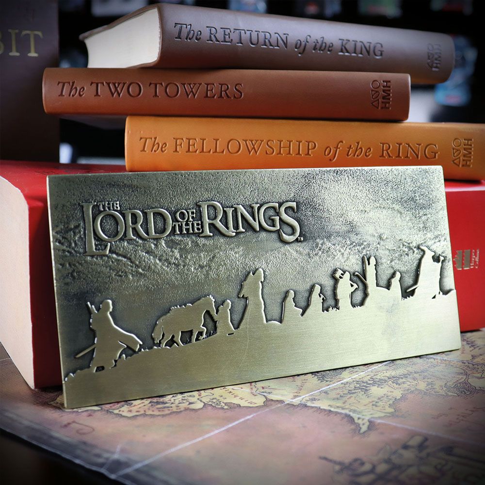 Der Herr der Ringe Metallschild The Fellowship Limited Edition