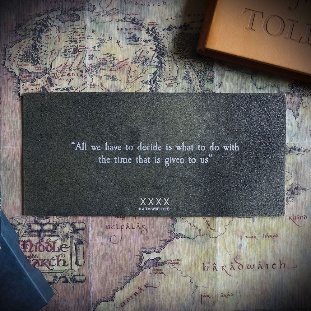 Der Herr der Ringe Metallschild The Fellowship Limited Edition