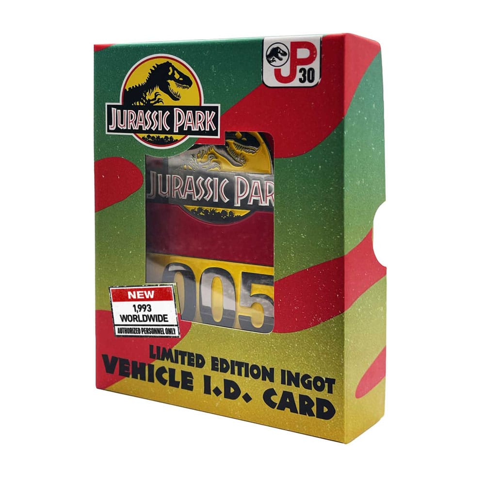 Jurassic Park Metallbarren 30th Anniversary Jeep Limited Edition
