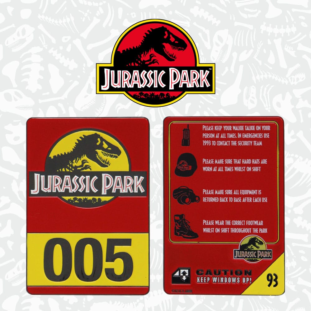 Jurassic Park Metallbarren 30th Anniversary Jeep Limited Edition