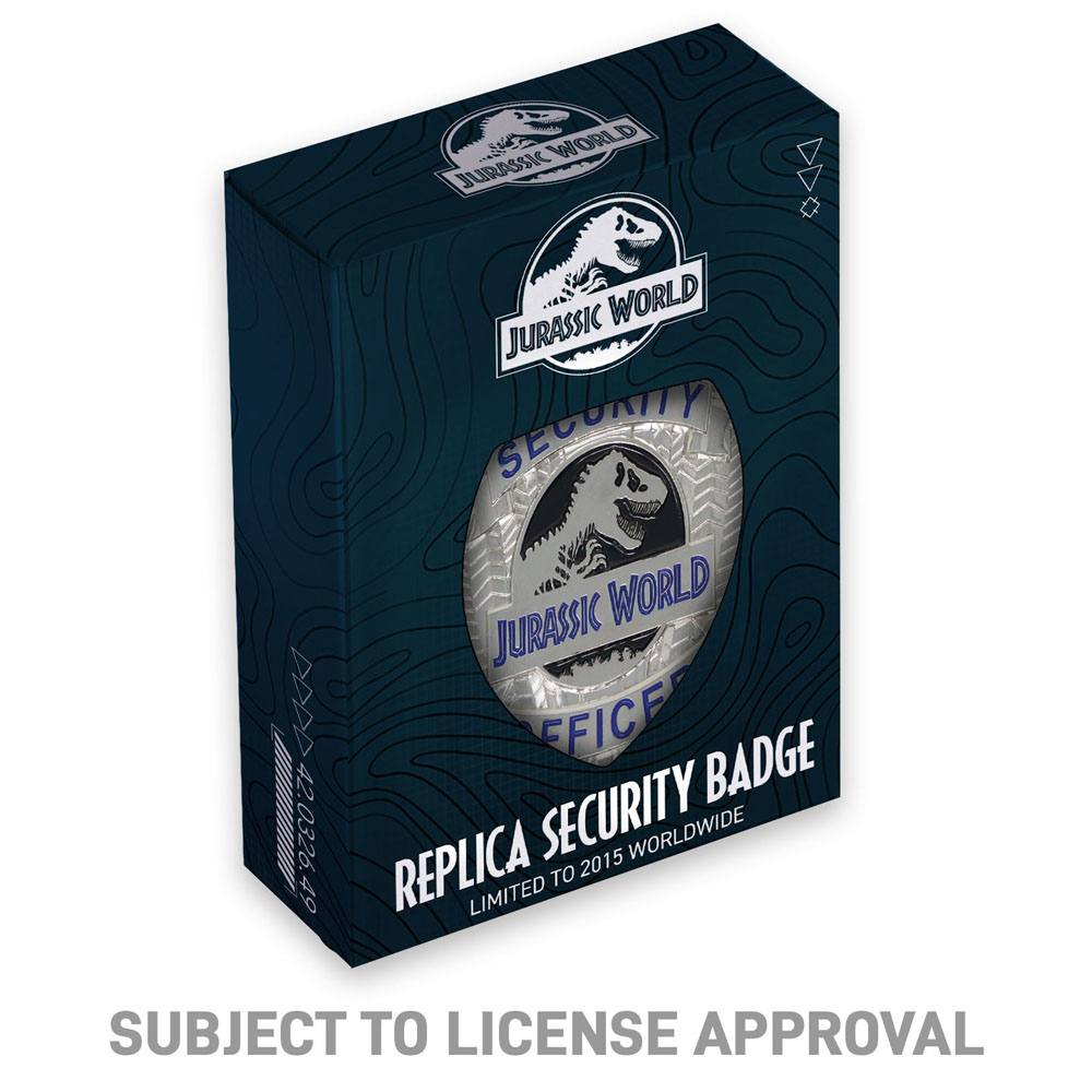 Jurassic World Ansteck-Pin Limited Edition Replica Security Officer