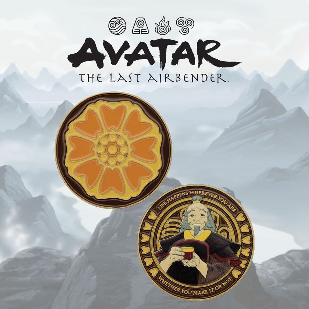 Avatar Der Herr der Elemente Sammelmünze Iroh Limited Edition