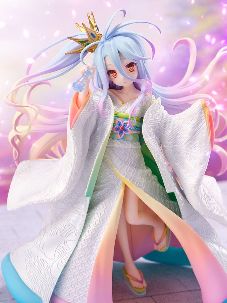 No Game no Life PVC Statue 1/7 Shiro -Shiromuku- 23 cm