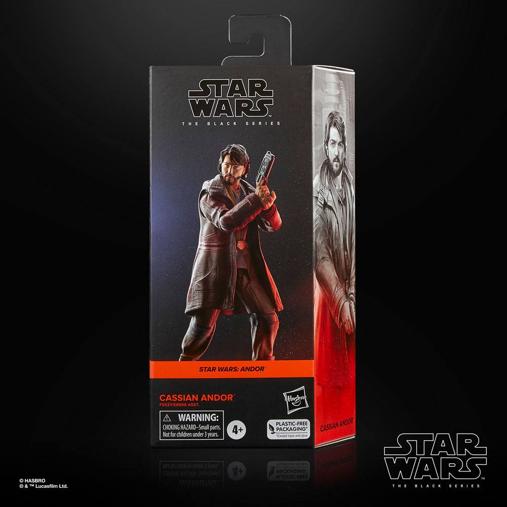 Star Wars: Andor Black Series Actionfigur Cassian Andor 15 cm