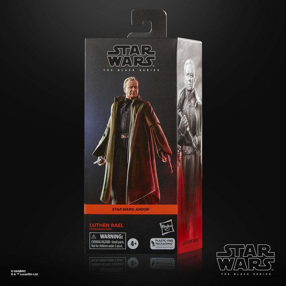 Star Wars: Andor Black Series Actionfigur Luthen Rael 15 cm