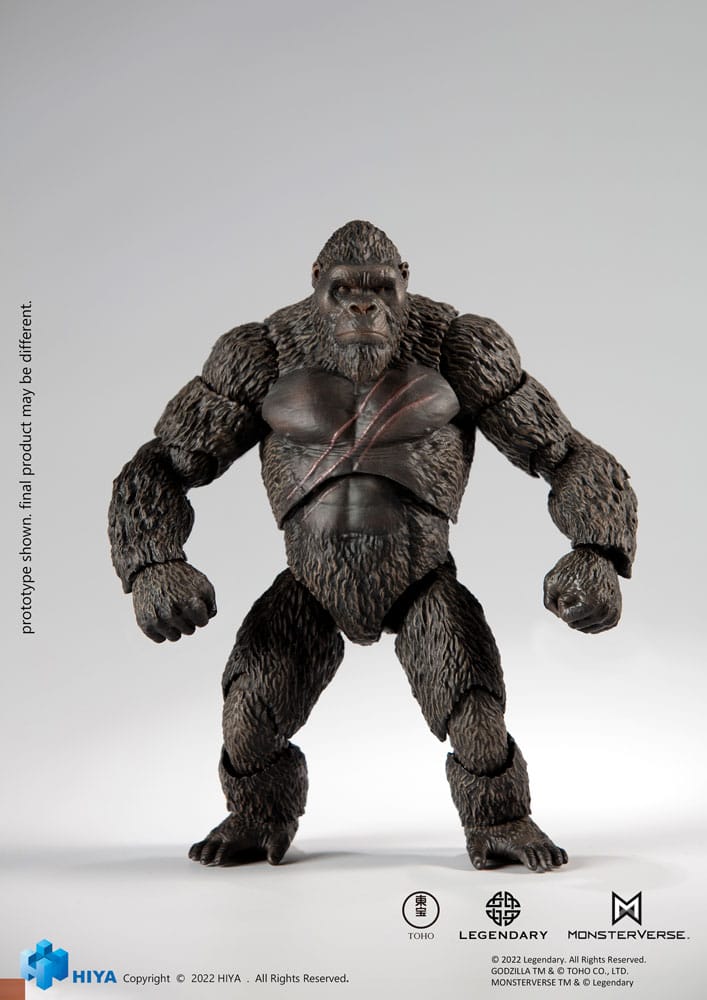 Godzilla Exquisite Basic Actionfigur Godzilla vs Kong (2021) Kong 16 cm