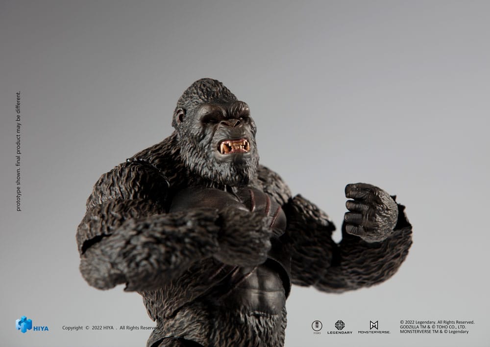 Godzilla Exquisite Basic Actionfigur Godzilla vs Kong (2021) Kong 16 cm
