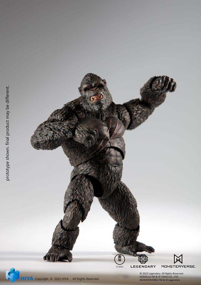 Godzilla Exquisite Basic Actionfigur Godzilla vs Kong (2021) Kong 16 cm