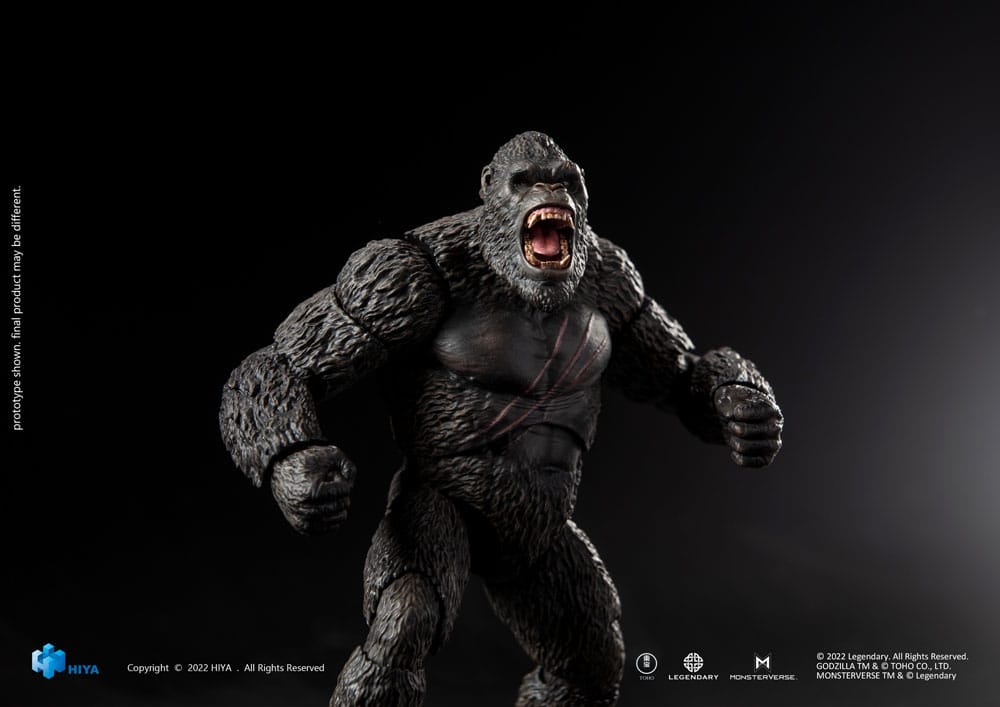 Godzilla Exquisite Basic Actionfigur Godzilla vs Kong (2021) Kong 16 cm