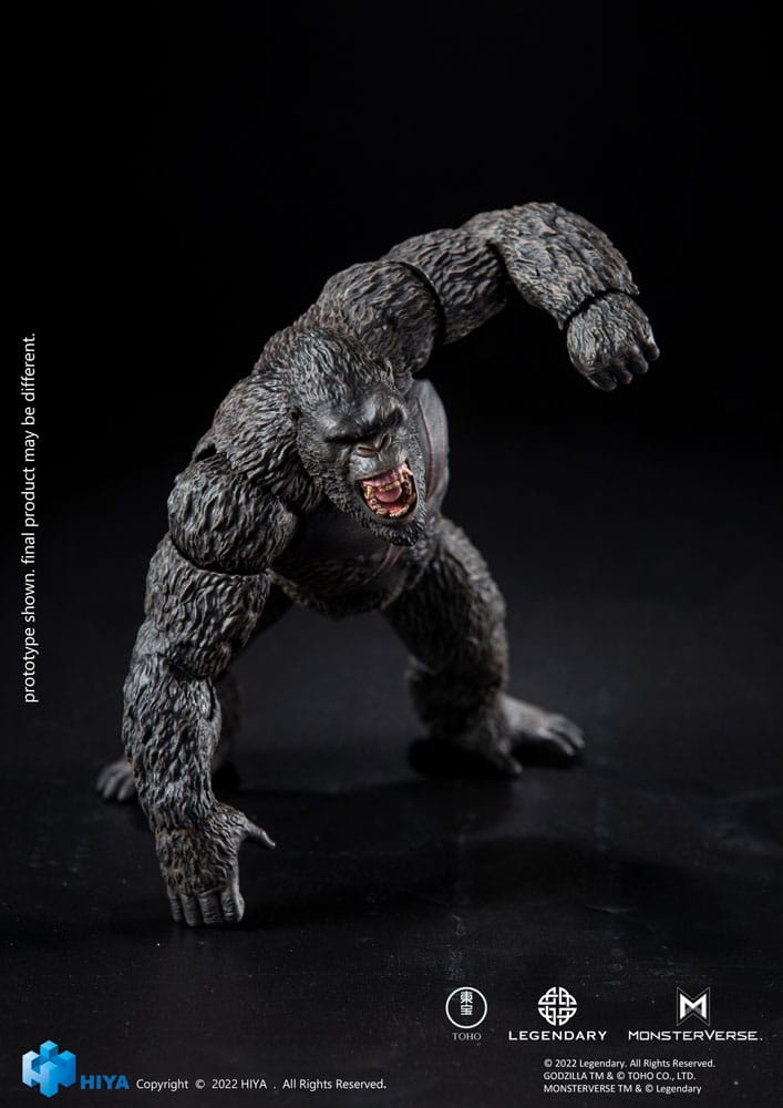 Godzilla Exquisite Basic Actionfigur Godzilla vs Kong (2021) Kong 16 cm