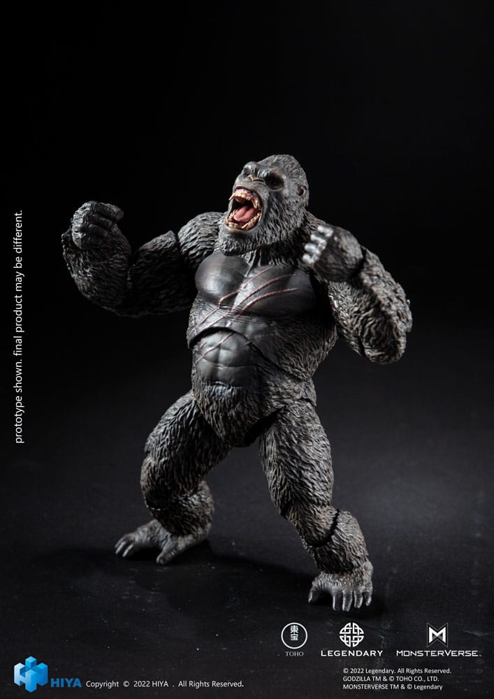 Godzilla Exquisite Basic Actionfigur Godzilla vs Kong (2021) Kong 16 cm
