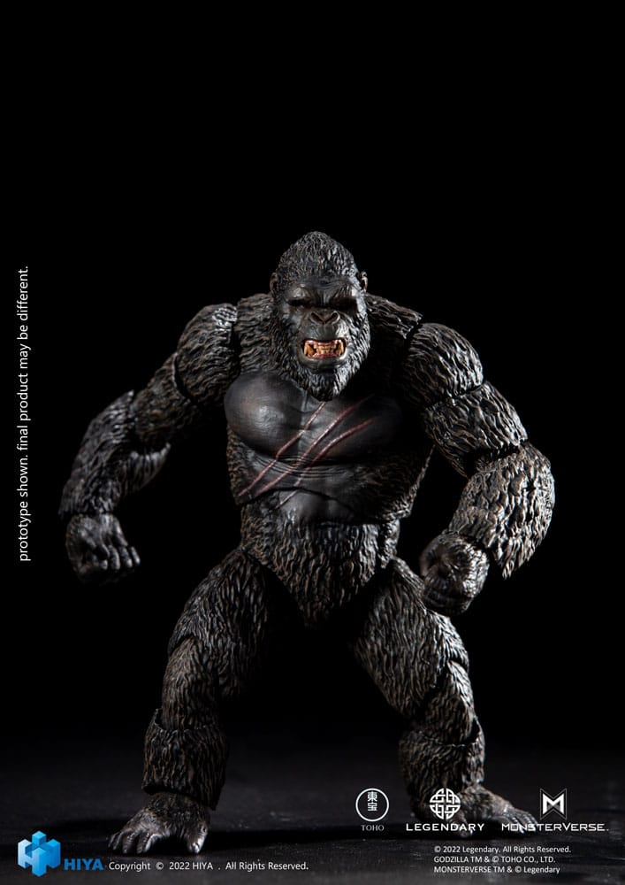 Godzilla Exquisite Basic Actionfigur Godzilla vs Kong (2021) Kong 16 cm