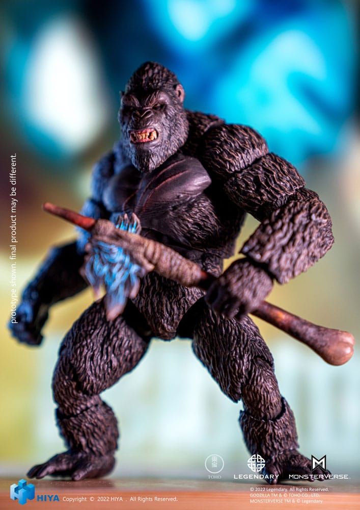 Godzilla Exquisite Basic Actionfigur Godzilla vs Kong (2021) Kong 16 cm