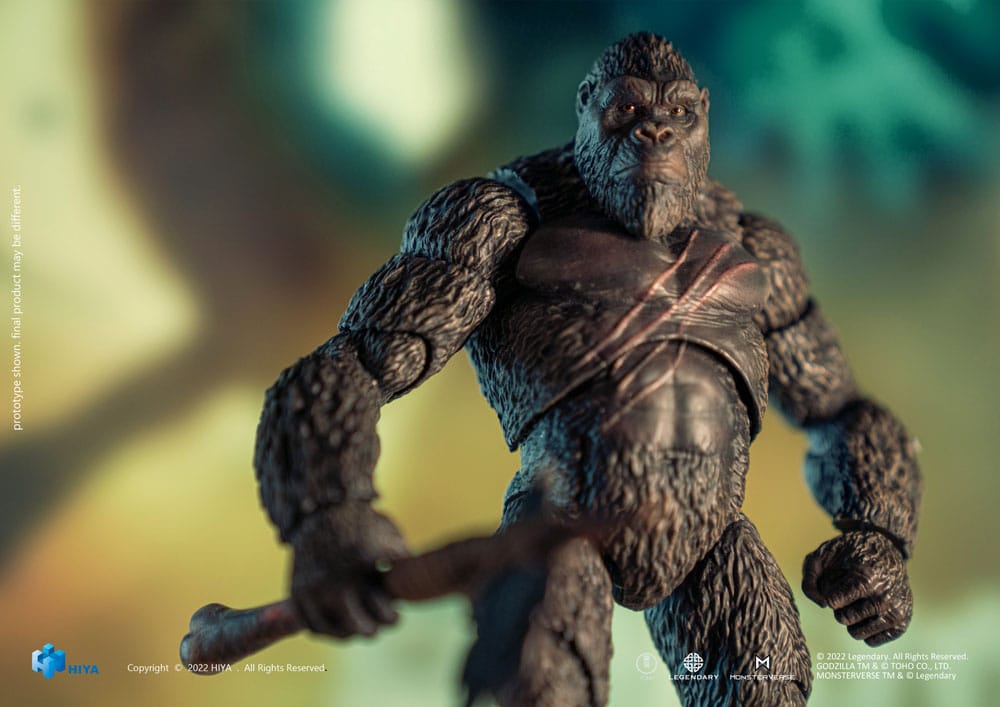 Godzilla Exquisite Basic Actionfigur Godzilla vs Kong (2021) Kong 16 cm