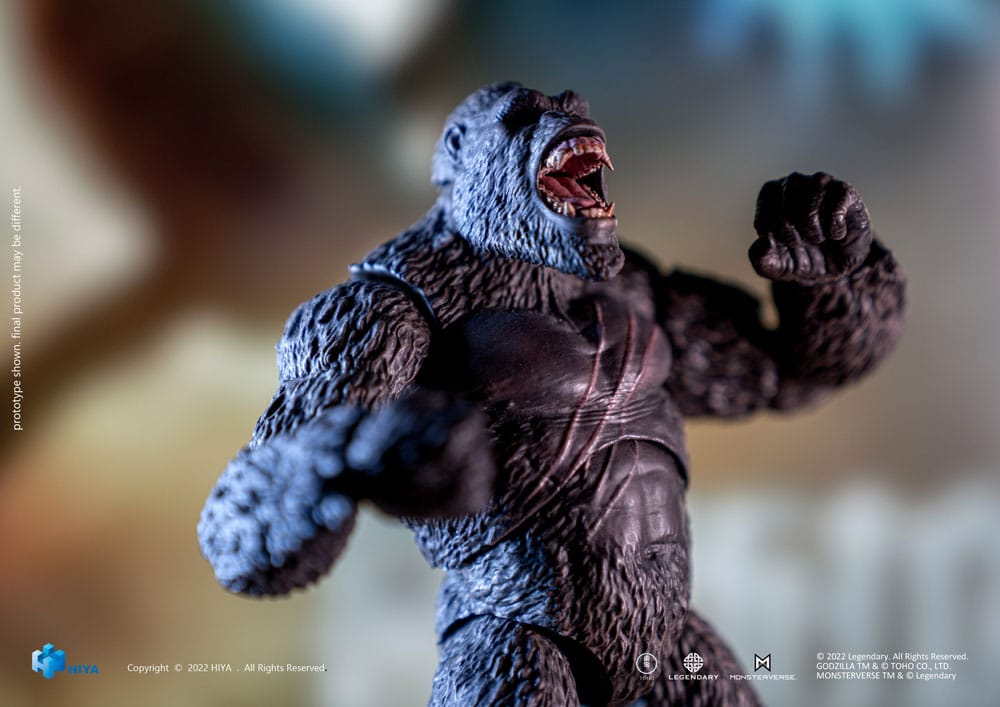 Godzilla Exquisite Basic Actionfigur Godzilla vs Kong (2021) Kong 16 cm